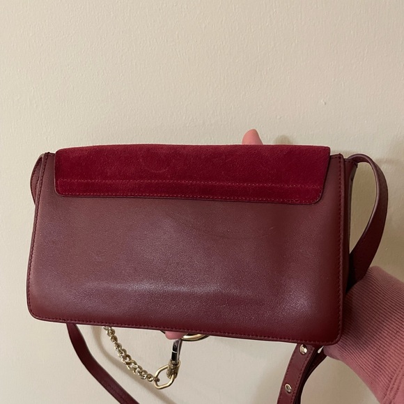 ‼️SOLD‼️ CHLOE - Suede Calfskin Faye Crossbody bag - Picture 3 of 8